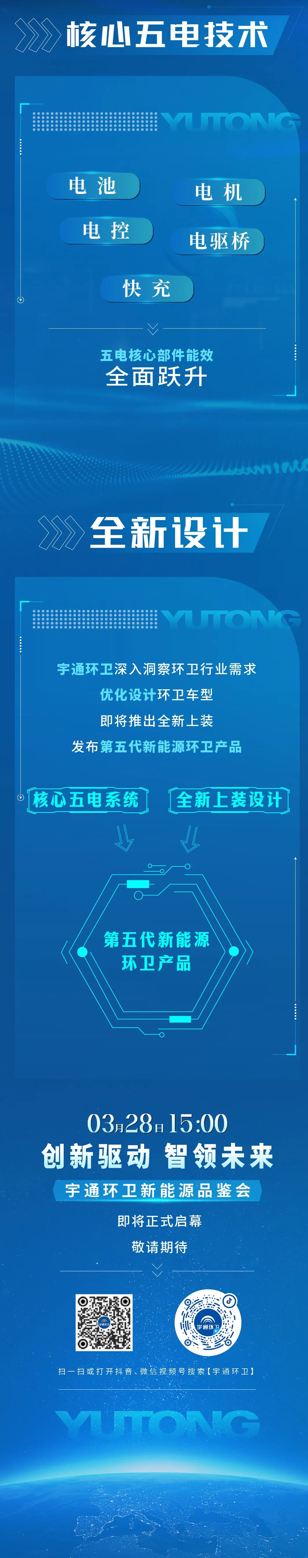 創(chuàng)新驅(qū)動 智領(lǐng)未來┃3月28日，宇通環(huán)衛(wèi)煥新而來
