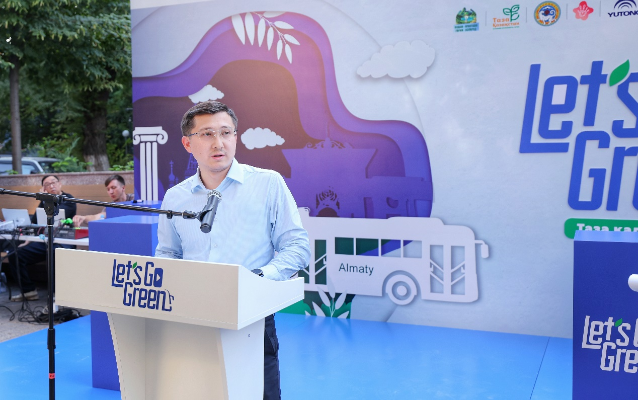 綠色點亮阿拉木圖 宇通攜手中國駐阿拉木圖總領(lǐng)事館共啟低碳出行新篇章