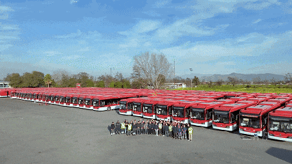 再+372輛中國新能源公交！宇通為智利綠色交通轉(zhuǎn)型提交新答案