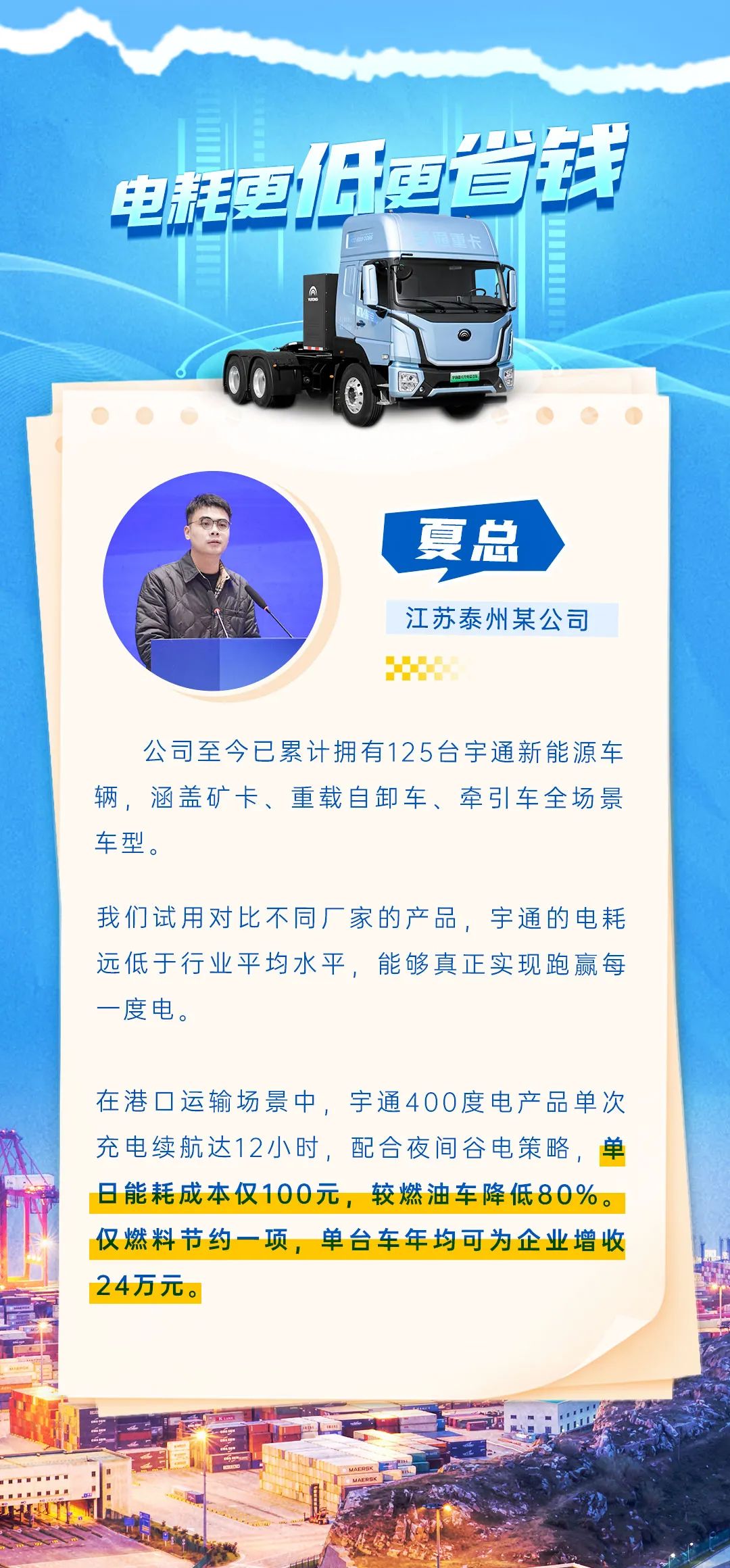 創(chuàng)富紀實錄 | 宇通重卡到底有多??？客戶揭秘增收之道